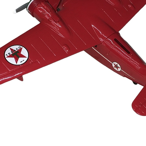 VINTAGE Wings of Texaco 1940 GRUMMAN GOOSE 4th Series Die Cast Coin Bank PLANE - Picture 9 of 16